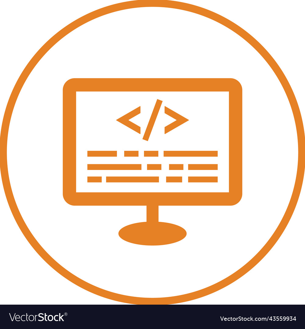 Symbol für die Programmierung von HTML
