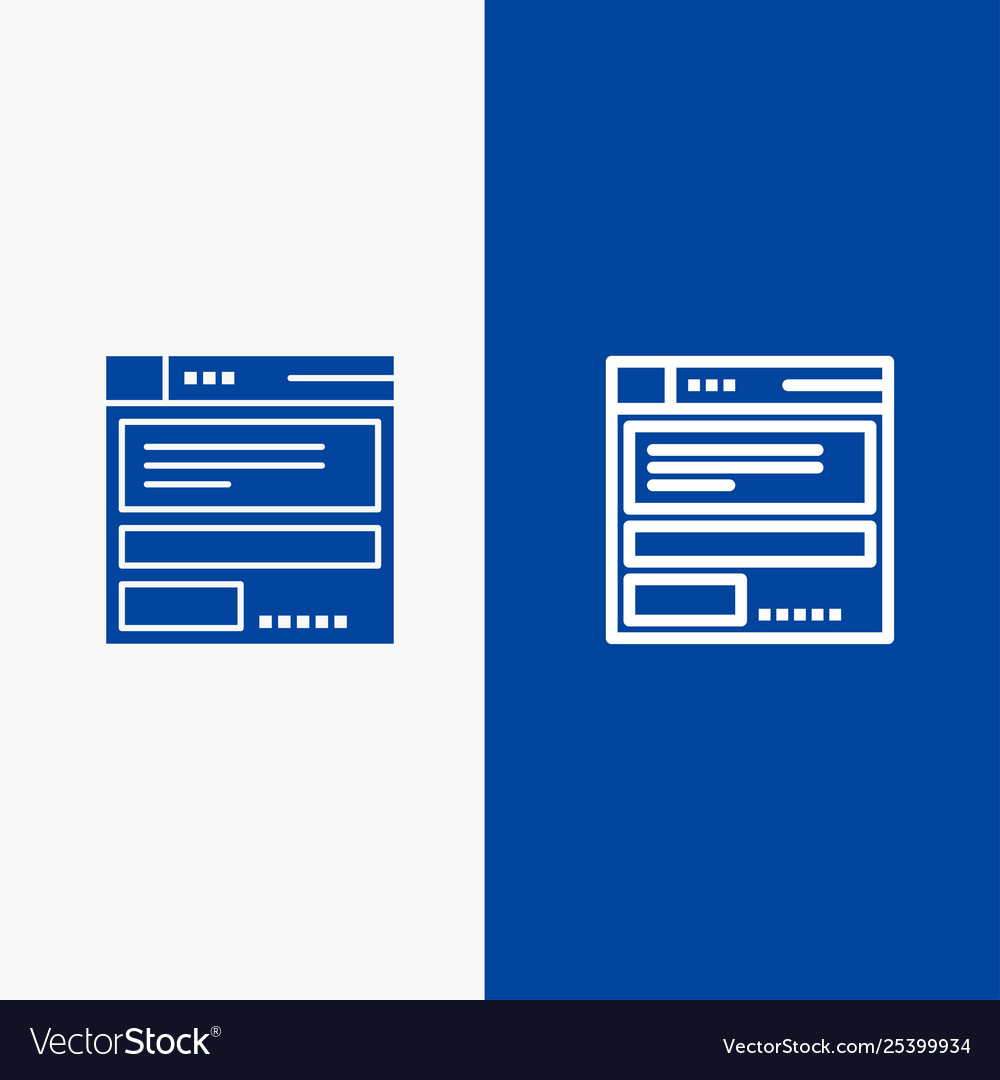 Datei-Browser-Computing-Codezeile und Glyph solid Vector Image Datei-Browser-Computing-Codezeile und Glyph solid