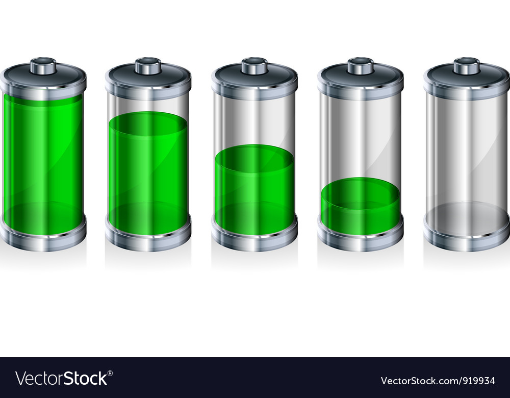 Green Battery Level Indicator