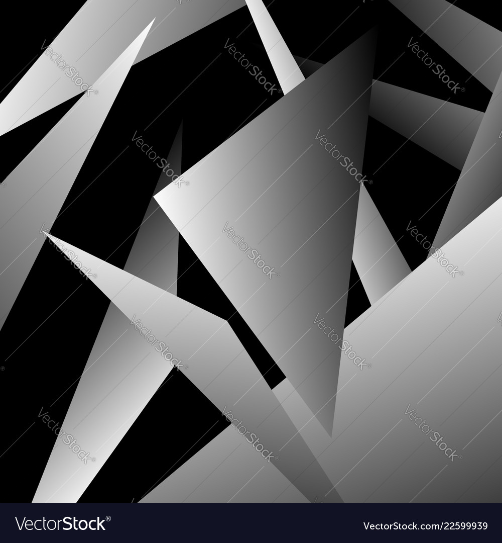 Abstract artistic image with triangular geometric vector image Abstract artistic image with triangular geometric