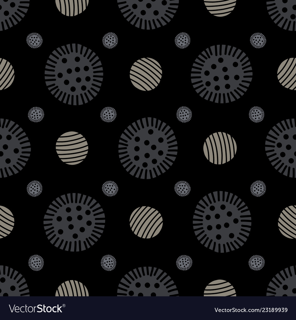 Abstract geometric button dot grid seamless