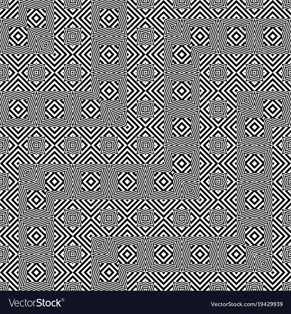 Design seamless monochrome zigzag pattern