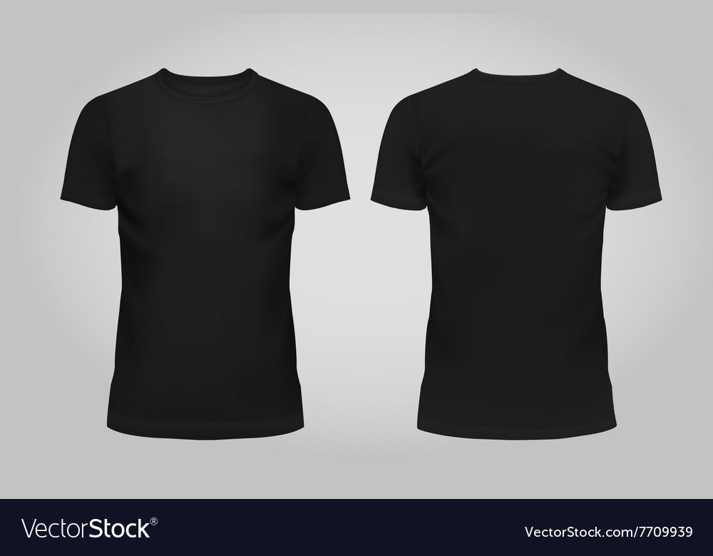 Download Design Template Black Men T Royalty Free Vector Image