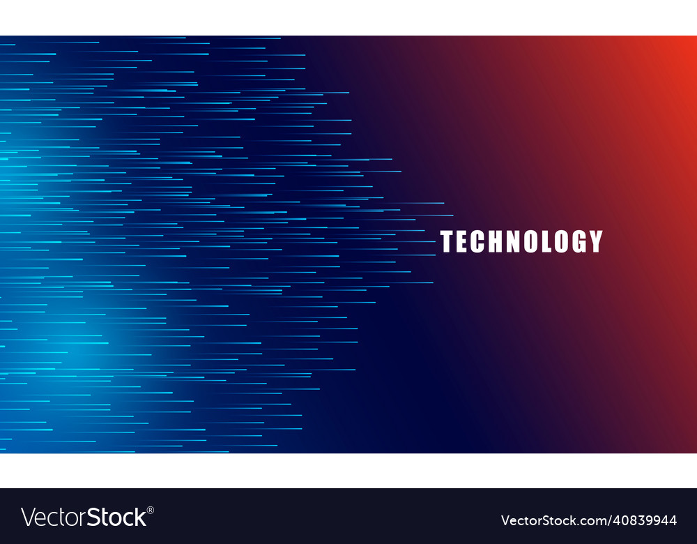 Abstract technology concept particle connection