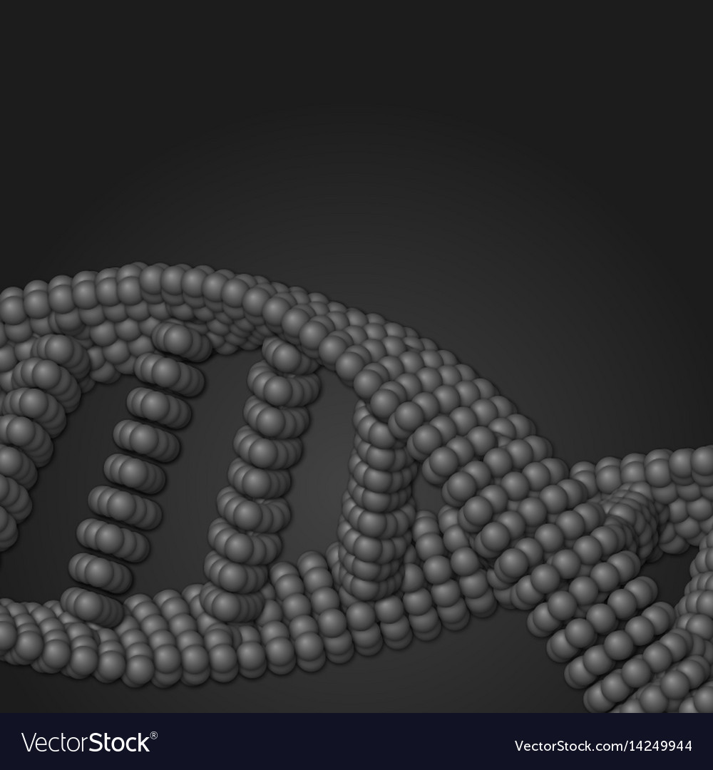 Array of grayscale spheres in form