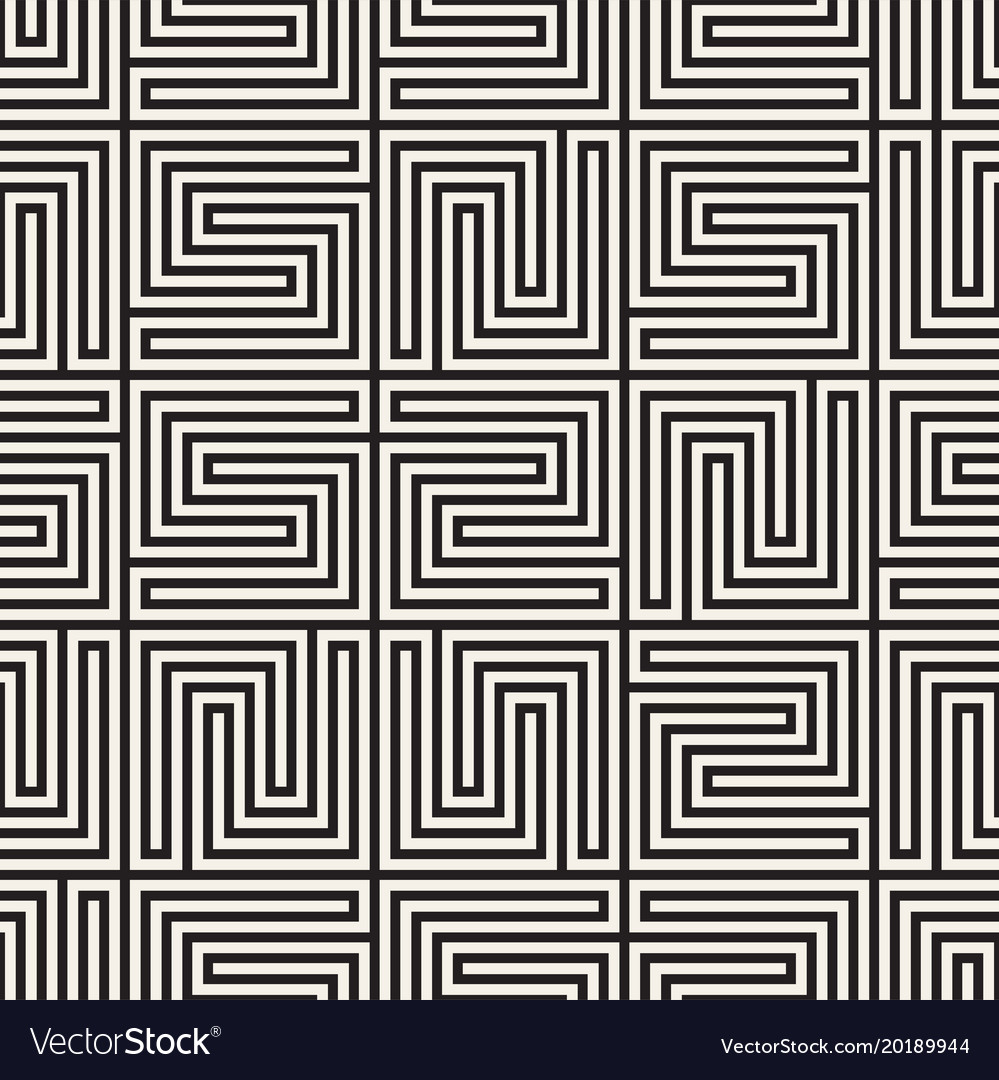 Modern Geometric Lattice Pattern