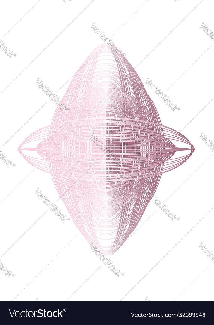 Abstract guilloched object color isolated