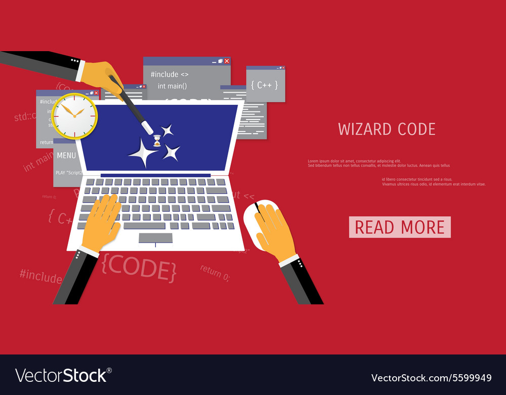 Flat concept of programming and coding