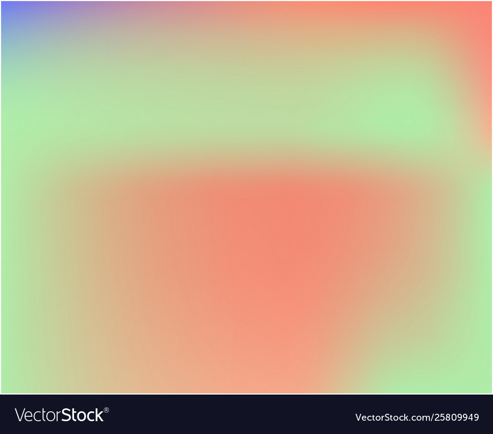 Gradient mesh painted in different colors