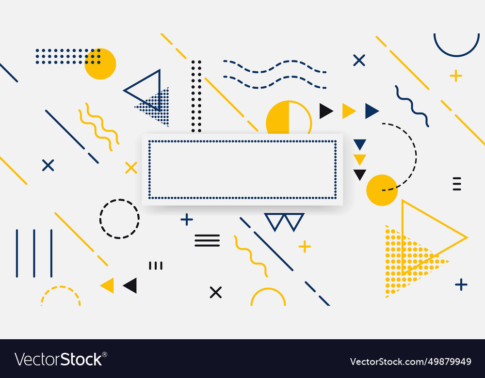 Simple abstract geometric shape background