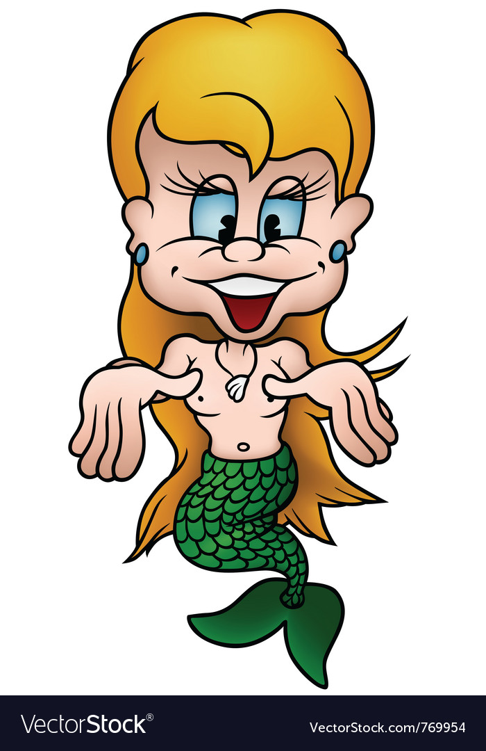 Mermaid Royalty Free Vector Image - VectorStock