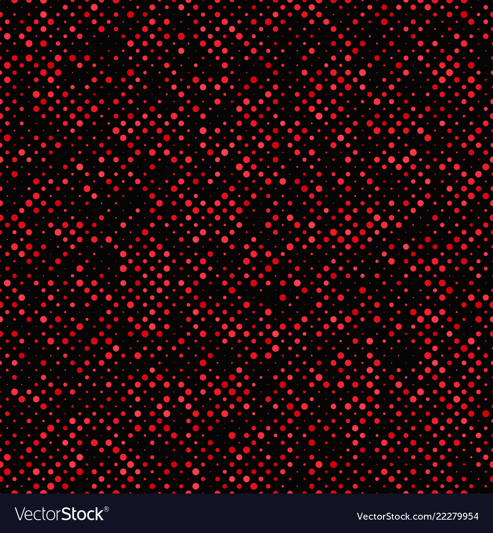 Red seamless dot pattern background - design