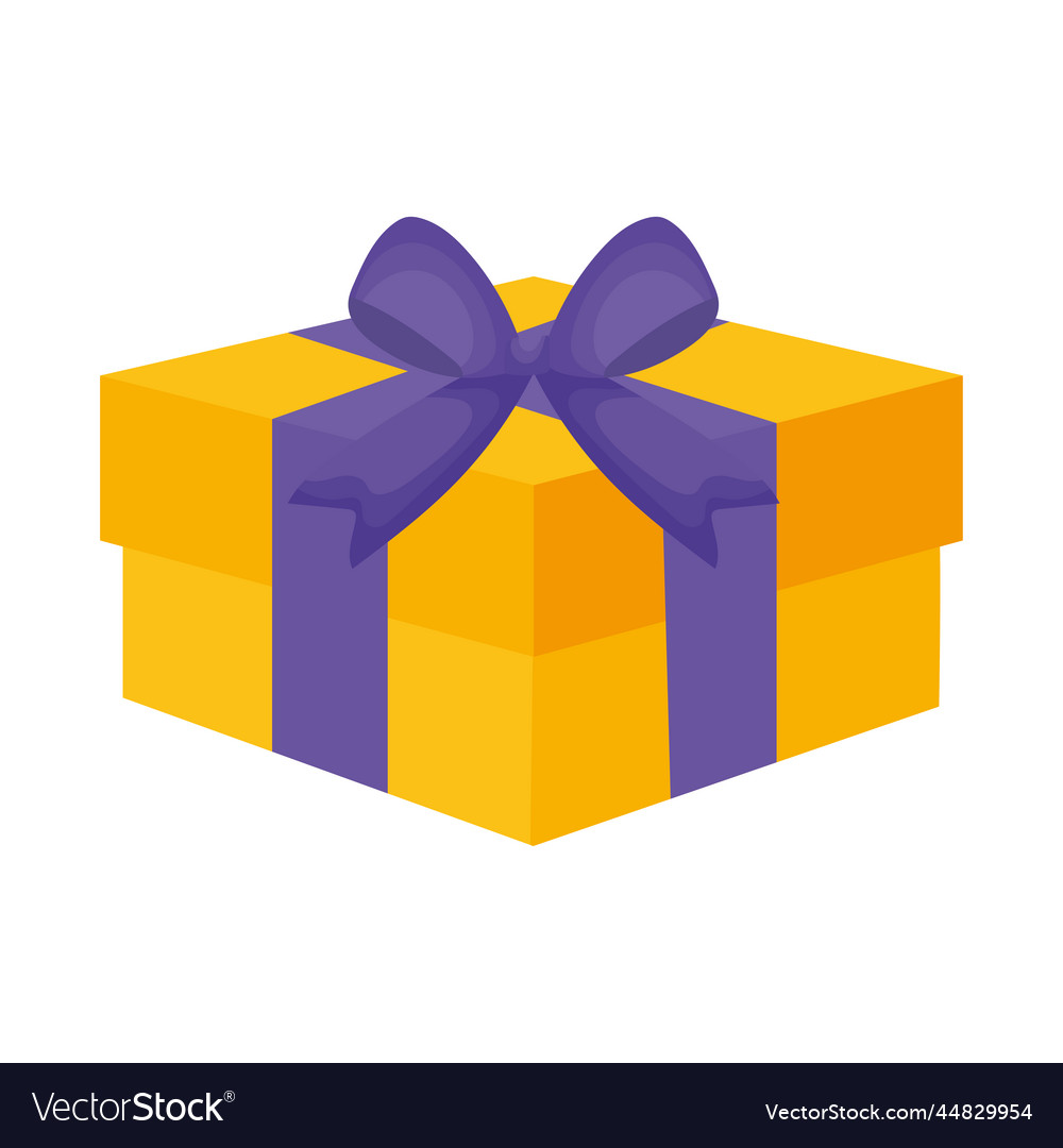 Gift box Royalty Free Vector Image - VectorStock