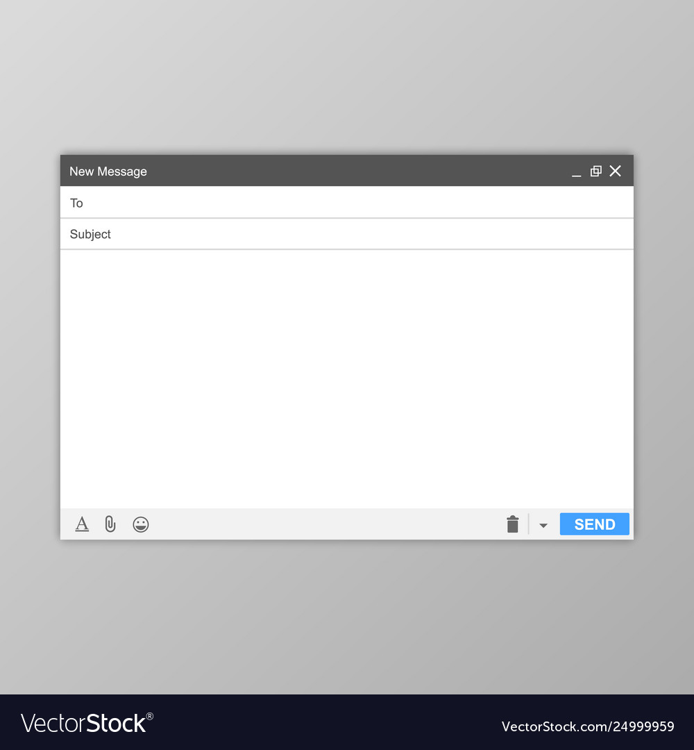 Email Template - Blank Window