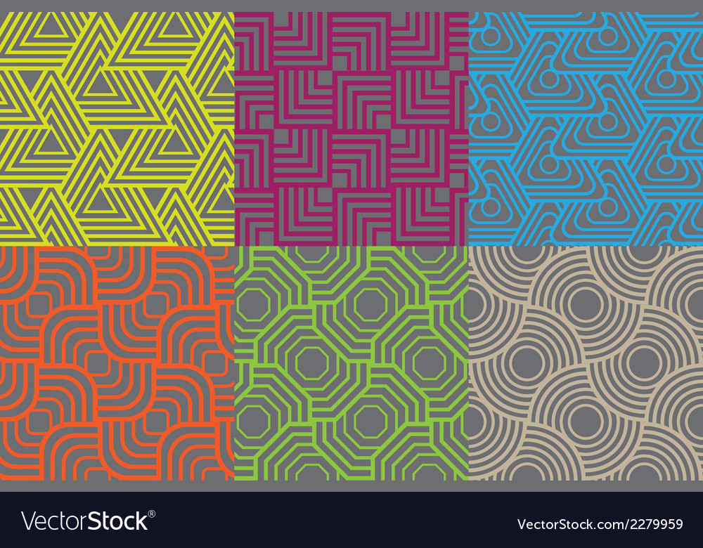 Overlapping Geometric Patterns