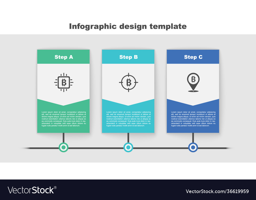 Set cpu mining farm bitcoin target vector image Set cpu mining farm bitcoin target