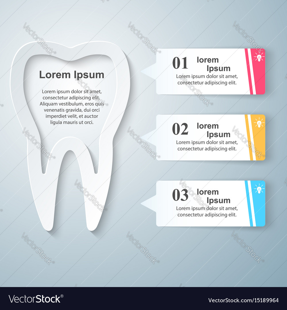 Abstract 3d digital infographic Royalty Free Vector Image