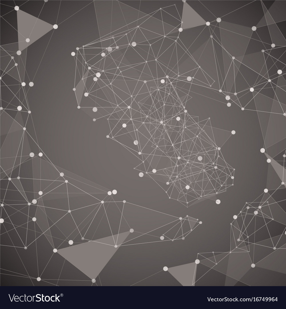Abstract dark background made from points
