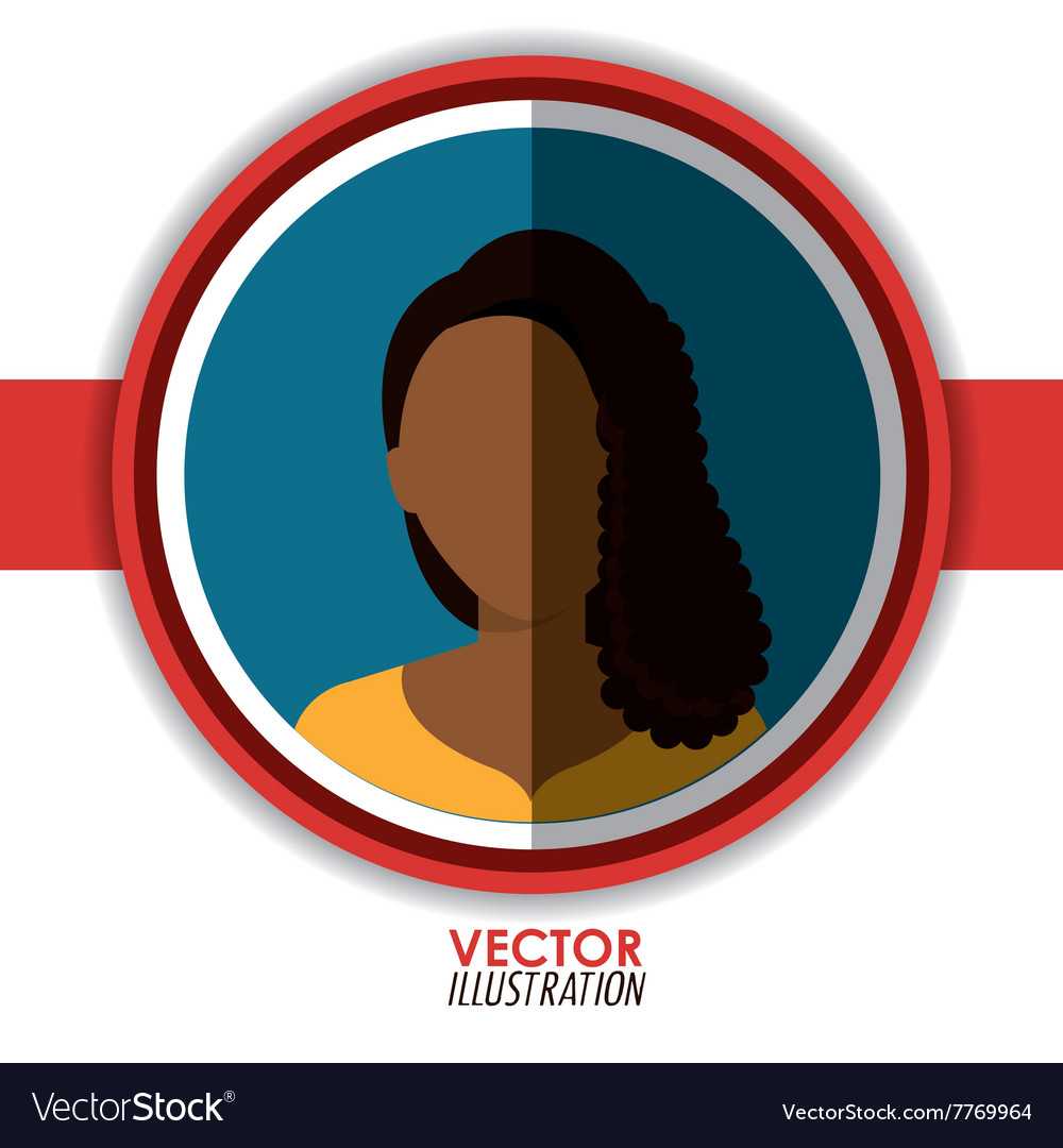 Avatar person design Royalty Free Vector Image