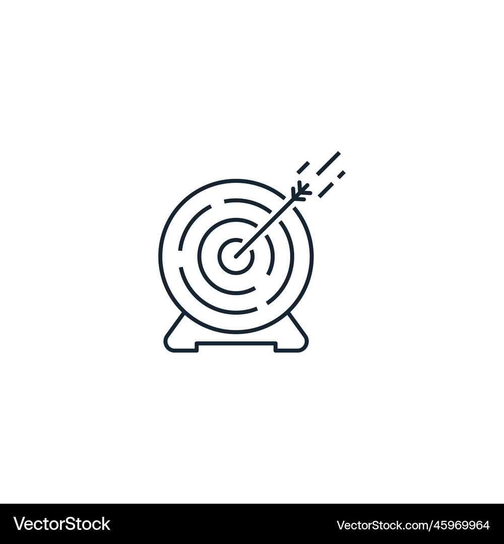 Image target creative icon from augmented reality Vector Image