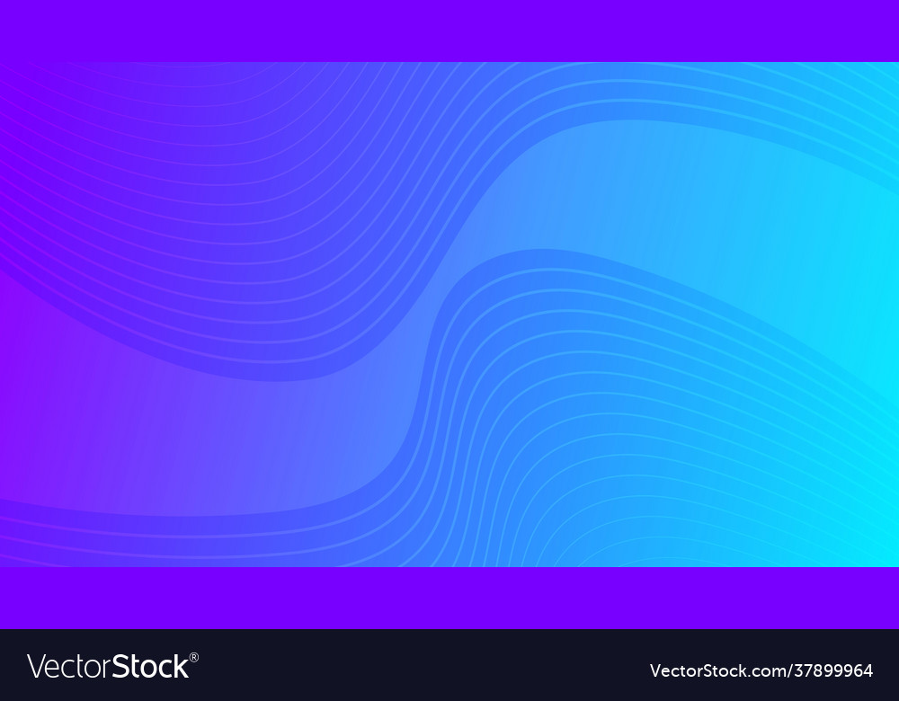 Modern colorful wave curve gradient background vector image Modern colorful wave curve gradient background