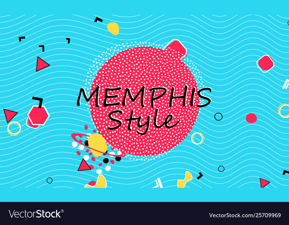 Color background funky abstract pattern vector image Color background funky abstract pattern