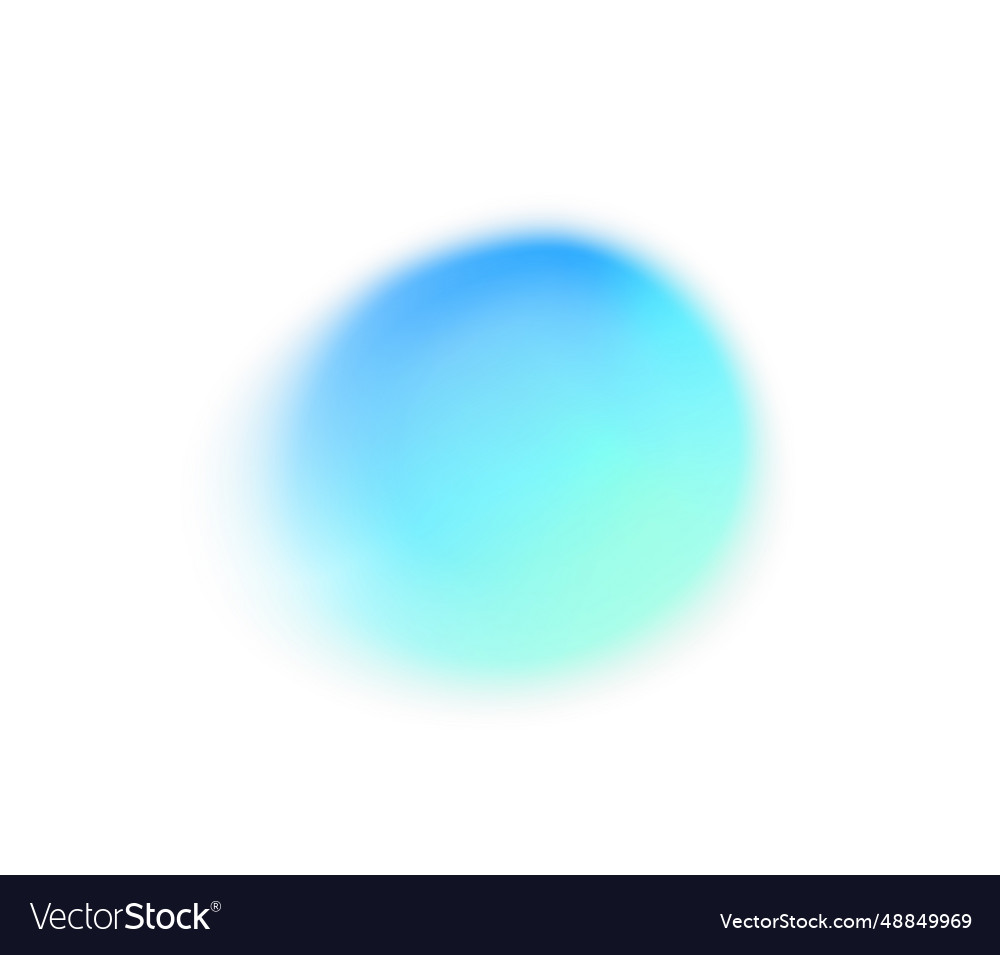 Color gradient round shape abstract