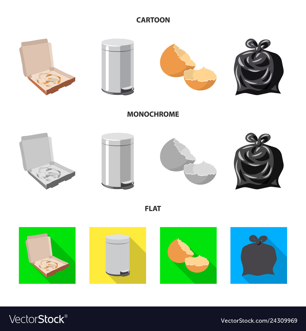 Design von Dump und sort Logo-Set