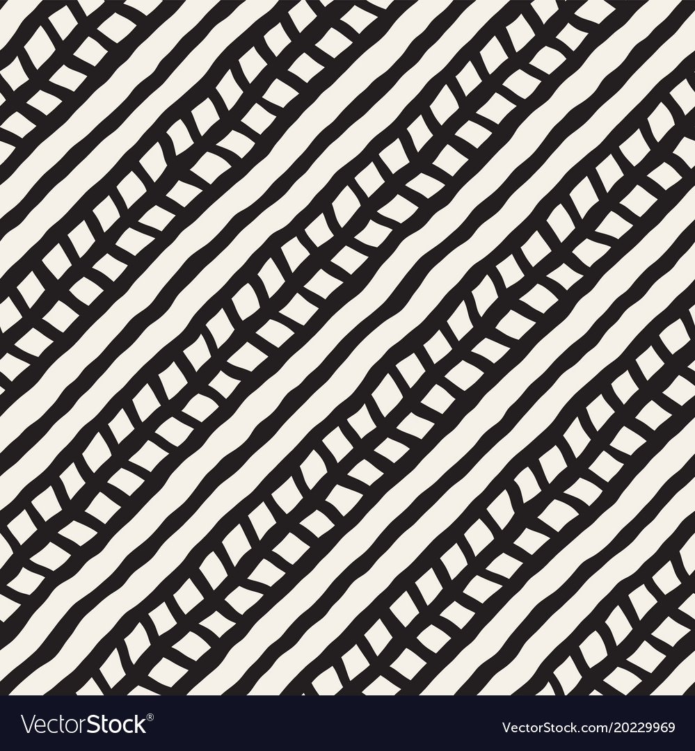 Hand drawn style seamless pattern abstract