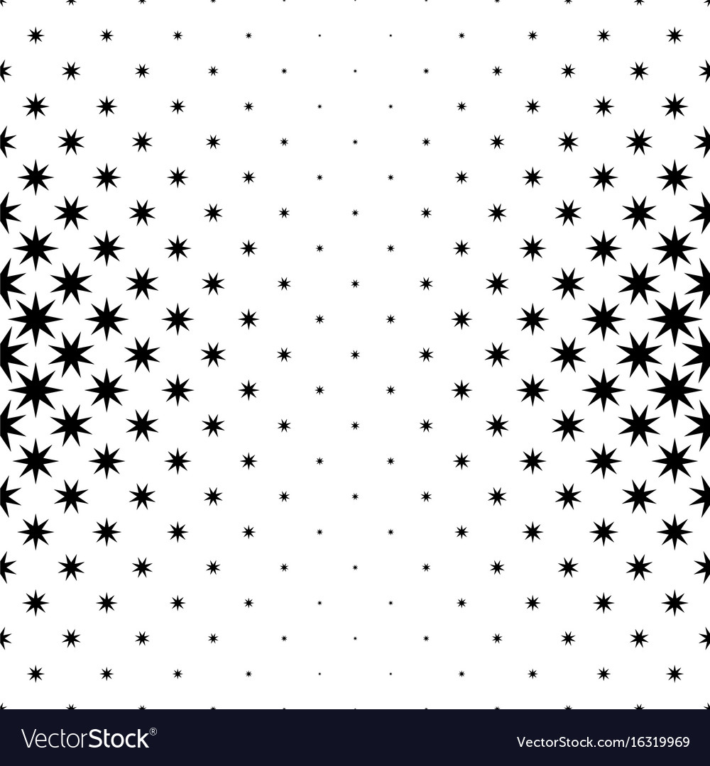 Monochromatic star pattern - background