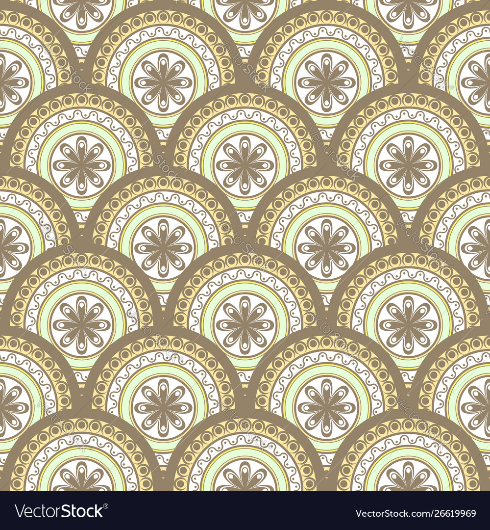 Seamless abstract geometric pattern vector image Seamless abstract geometric pattern