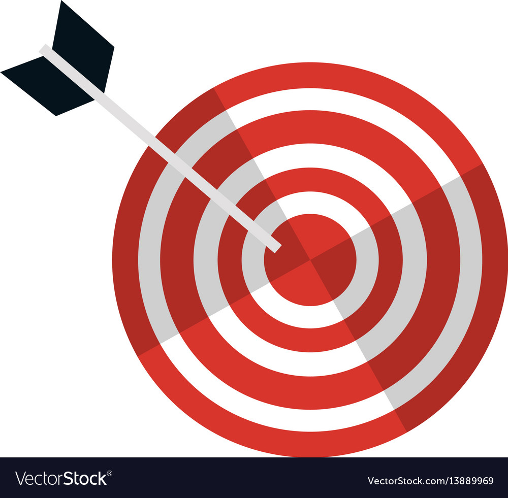 Target icon image Royalty Free Vector Image - VectorStock