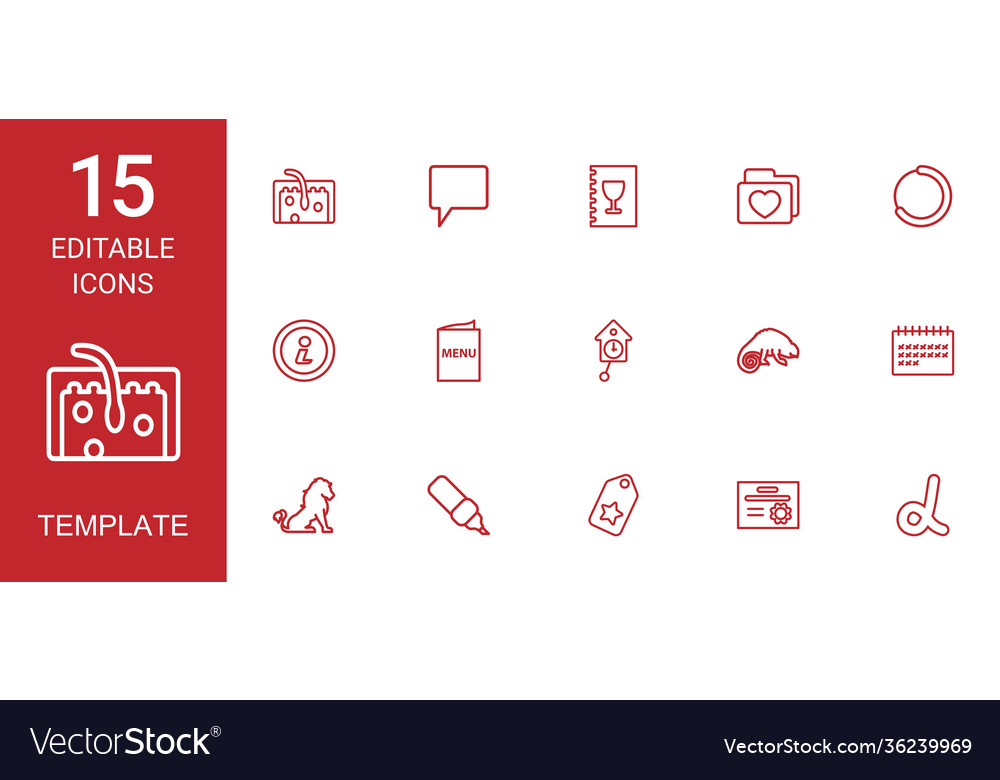 Template icons