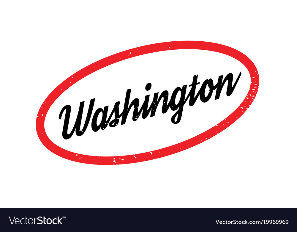 Washington rubber stamp