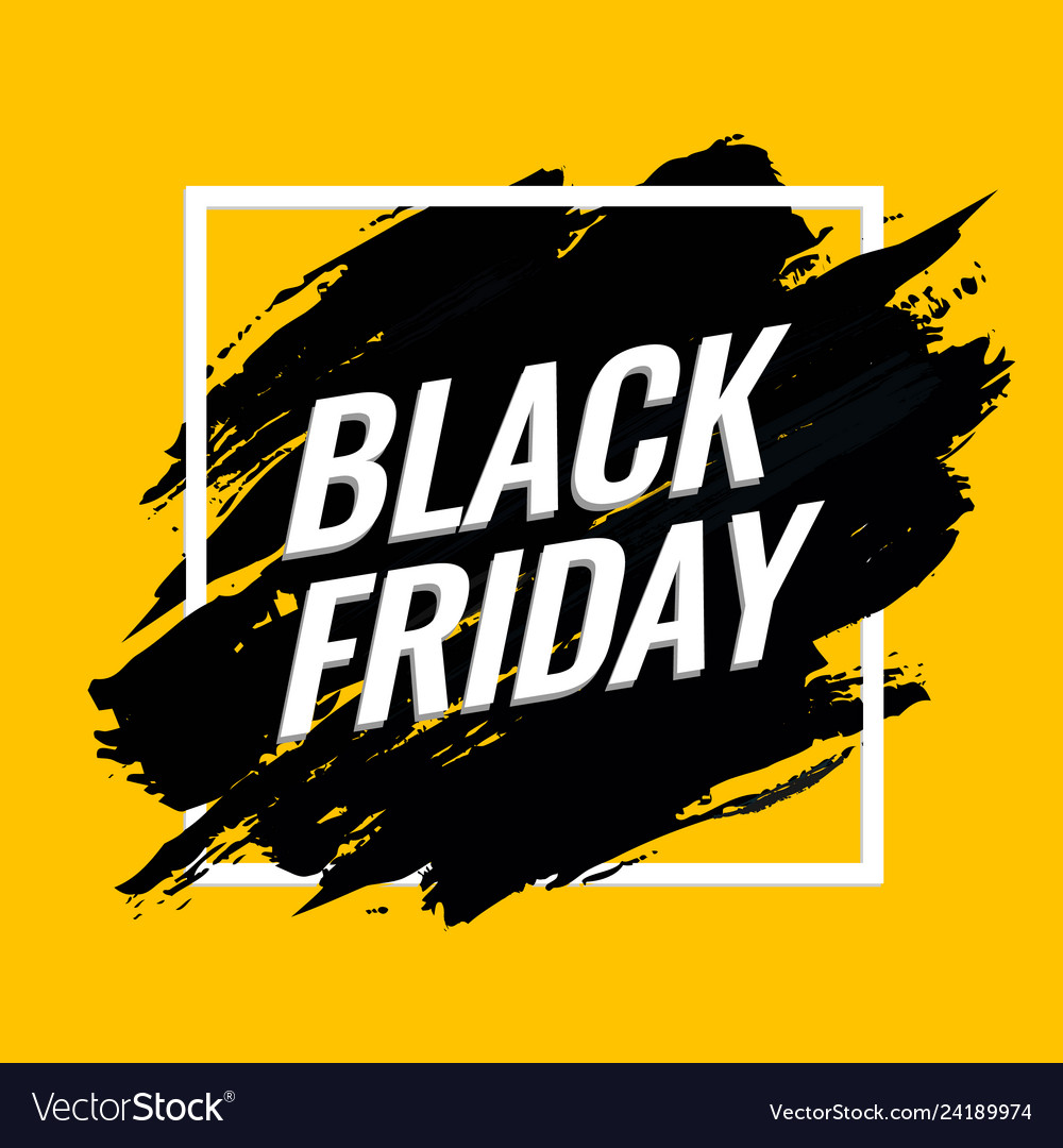 Black friday sale abstract background banner