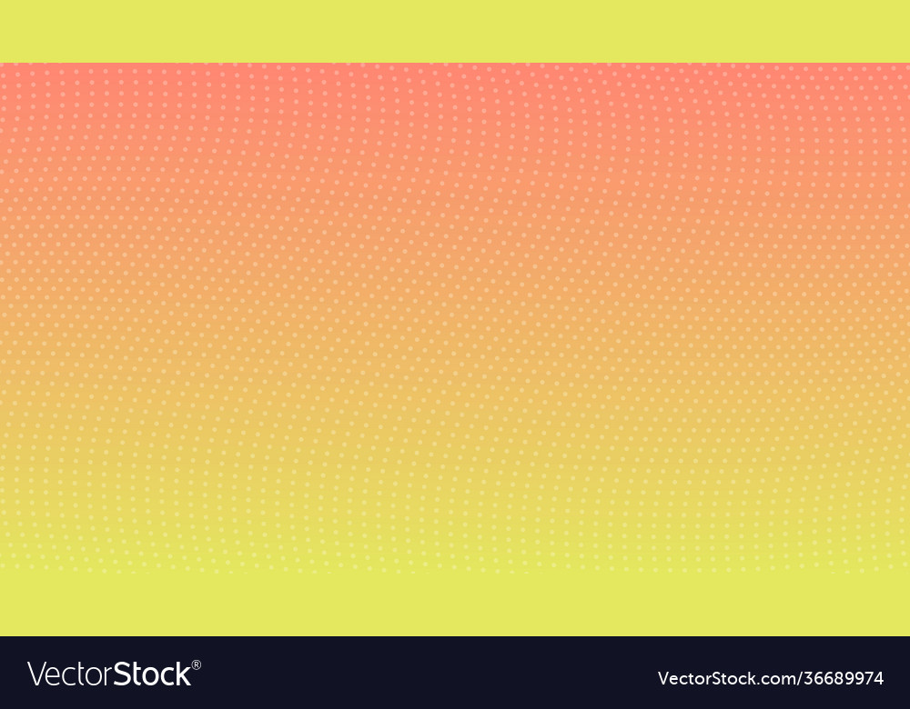 Halftone gradient background with dots vector image Halftone gradient background with dots