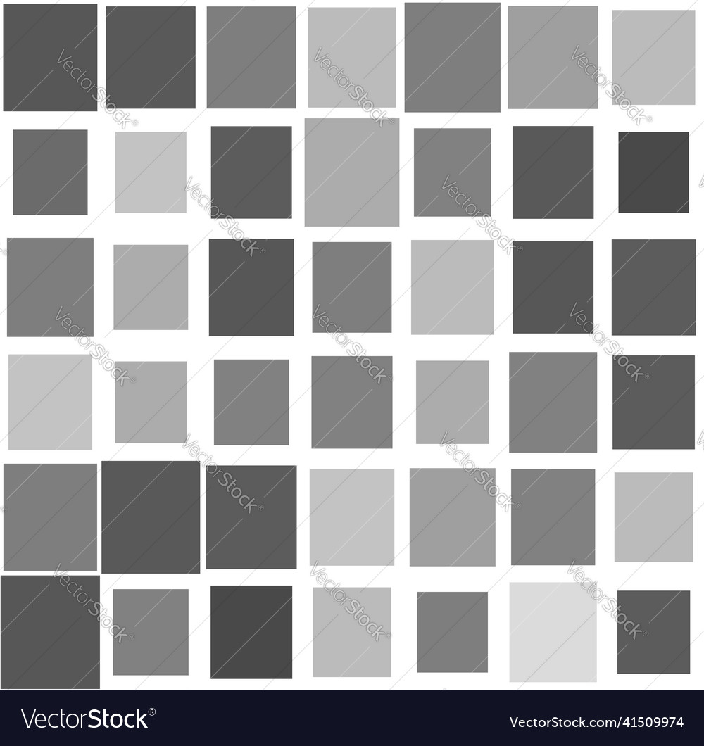 Random mosaic square tiles seamless repeatable vector image Random mosaic square tiles seamless repeatable