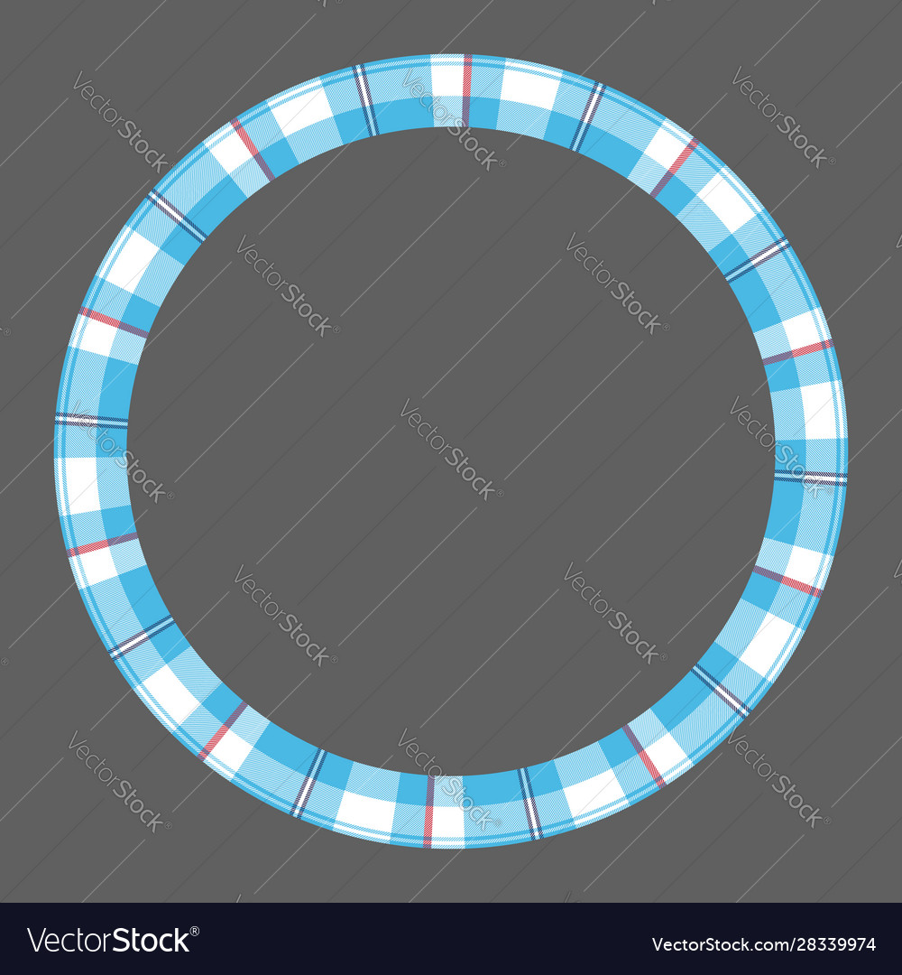 Round frame vintage pattern design template Vector Image