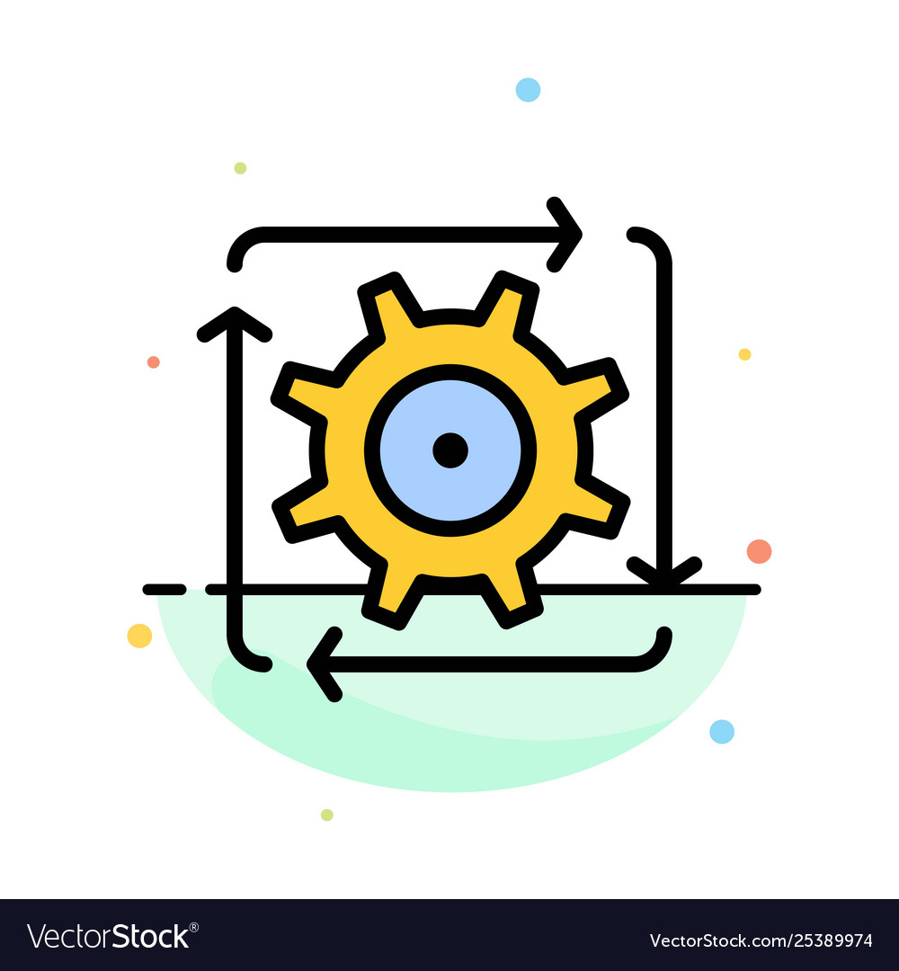 Workflow Automatisierungs-Entwicklungsablauf vector image Workflow Automatisierungs-Entwicklungsablauf
