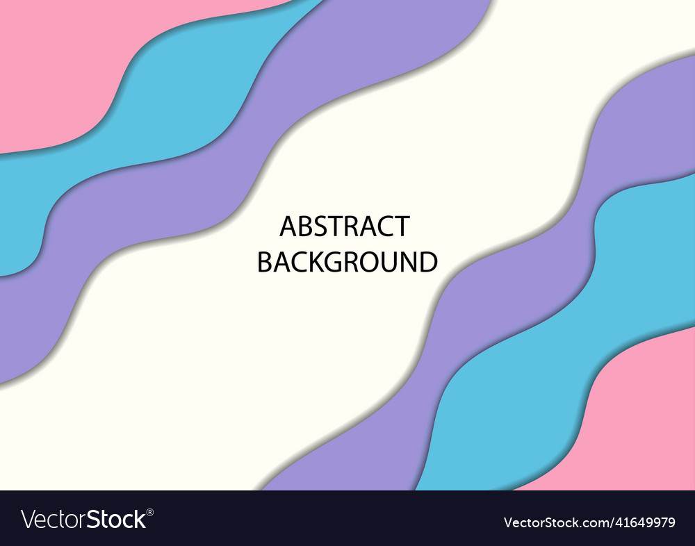 Abstract background graphics style papercut Vector Image Abstract background graphics style papercut