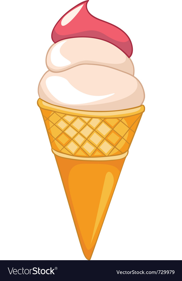 cartoon food sweet ice cream royalty free vector image