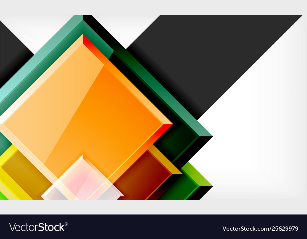 Colorful square and rectangle blocks background