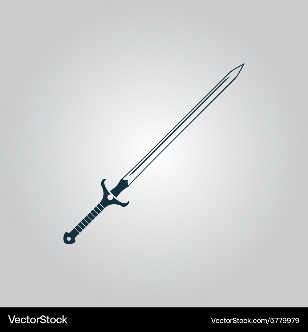 Sword icon Royalty Free Vector Image - VectorStock