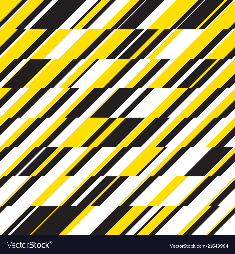 Modern dynamic stripes geometric seamless pattern Vector Image