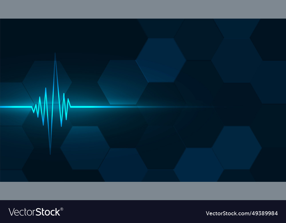 Modern hexagon pattern geometric backdrop