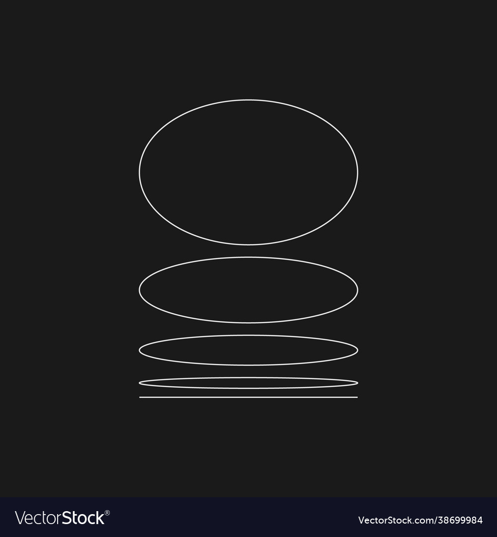 Retrofuturistic a round plane at different vector image Retrofuturistic a round plane at different