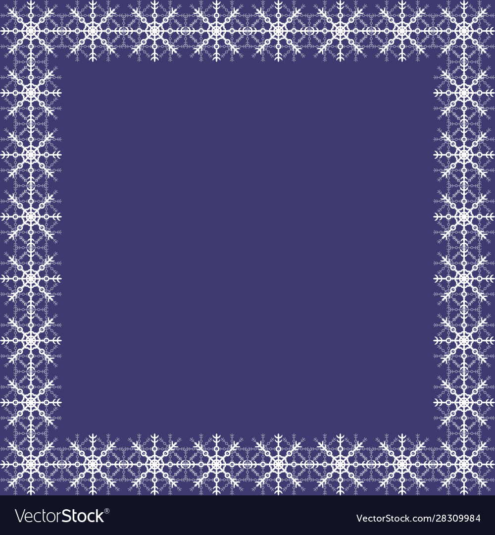 Snowflake frame