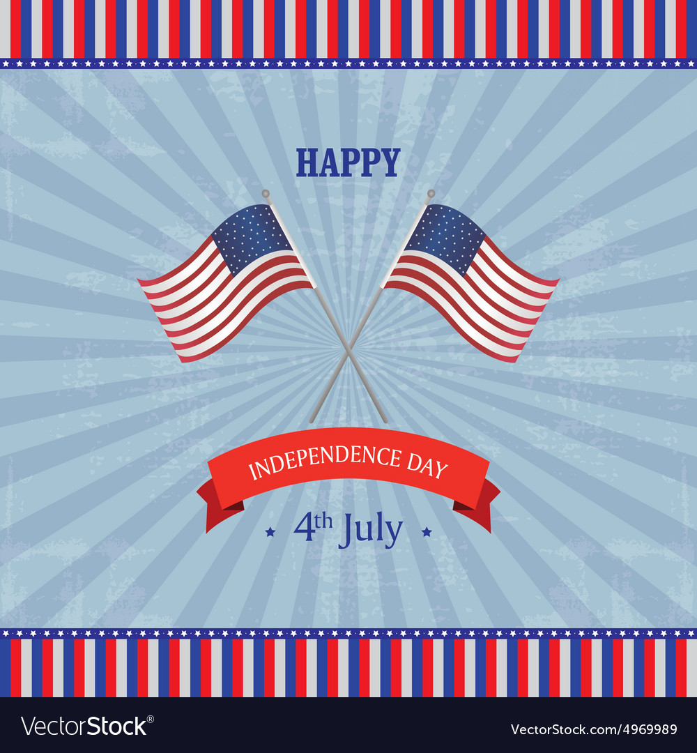 Abstract independence day background with some