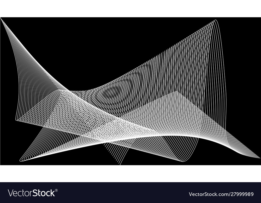 Abstract templates with curved lines