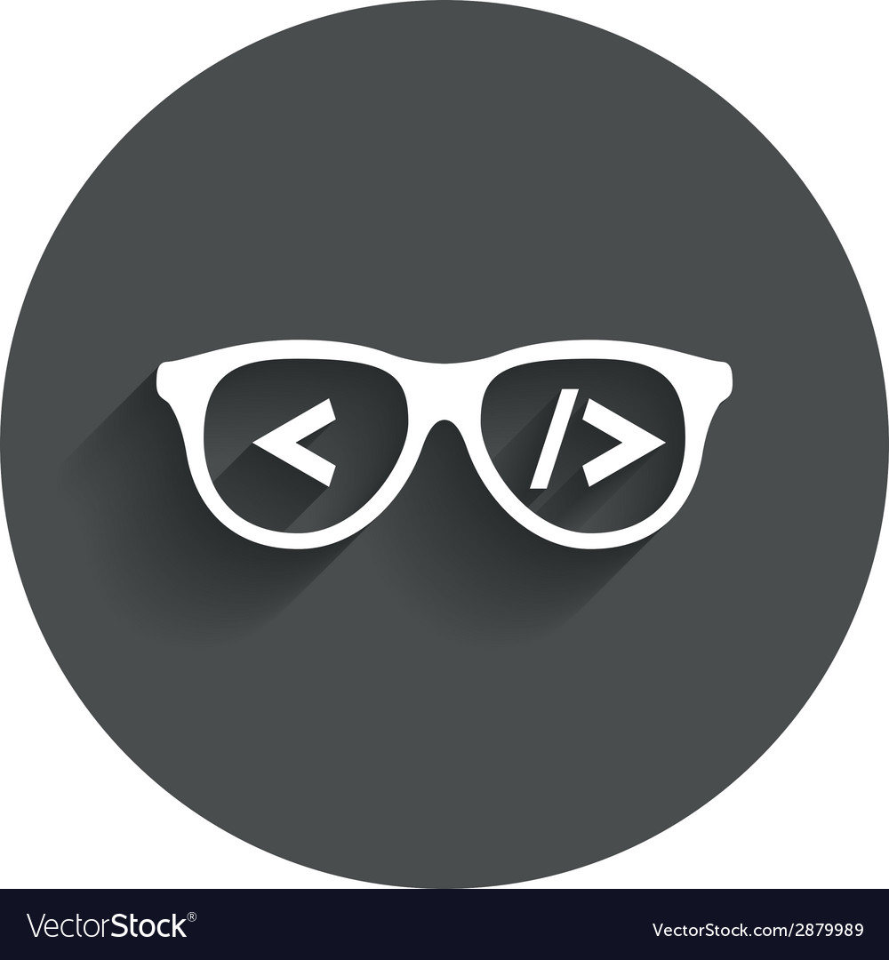 Coder Glasses Icon